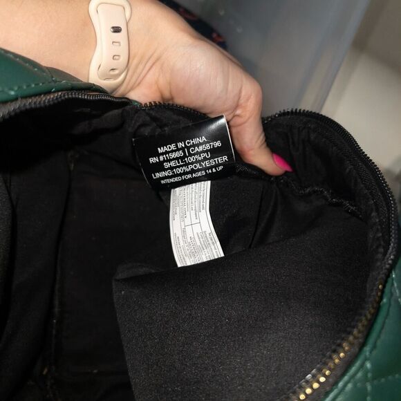 Harry Potter Green Sytherin‎ Quilted Mini Backpack - Picture 9 of 9